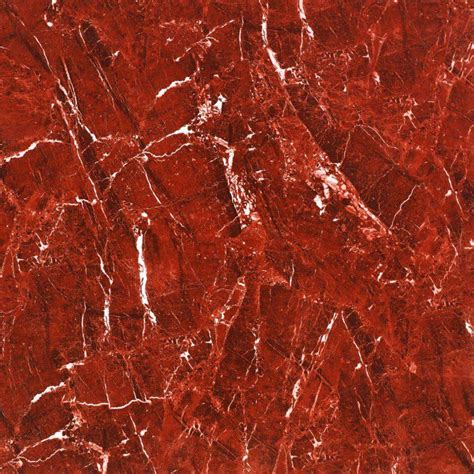 Low Price New Design Red Marble Look Full Polished Glazed Porcelain