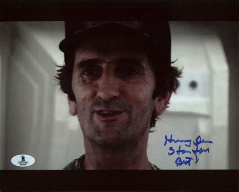Harry Dean Stanton Signed Aliens 8x10 Photo Inscribed Brett