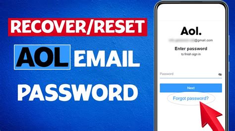 How To Recover Aol Email Password Reset Aol Account Password 2021