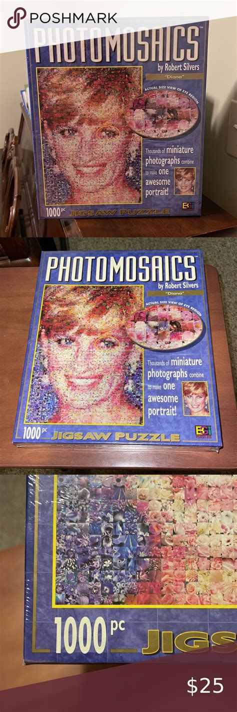 Photomosaics Piece Sealed Puzzle Diana Piecings Puzzle Diana