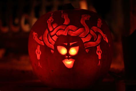 Medusa Pumpkin Carving Stencil Ideas A Detailed Guide For Carvers
