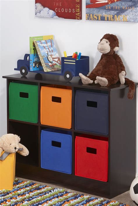 Kids 6 Bin Storage Cabinet Kids Playroom Storage Storage Bins