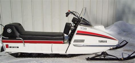 73 Yamaha Gp 338 Vintage Sled Snowmobile Snow Fun