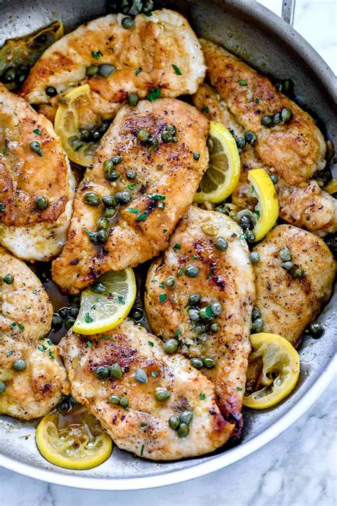The Best Chicken Piccata So Easy