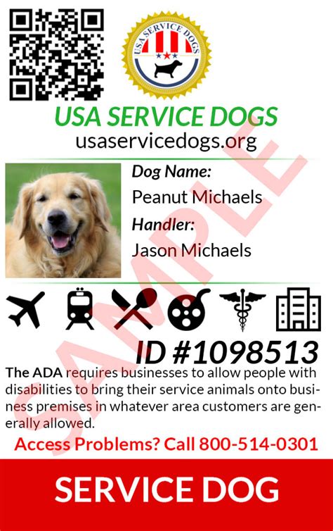 Service dog and emotional support id cards. USA Service Dogs: Order Service Dog Kit