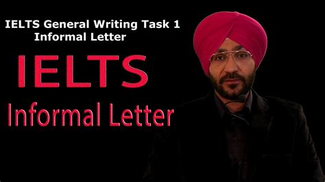 Ielts Informal Letter Ielts General Writing Task 1 Ielts Writing