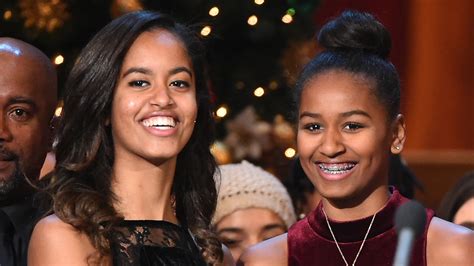 Malia And Sasha Obama Show Off Their Boldest Looks Yet In New Late
