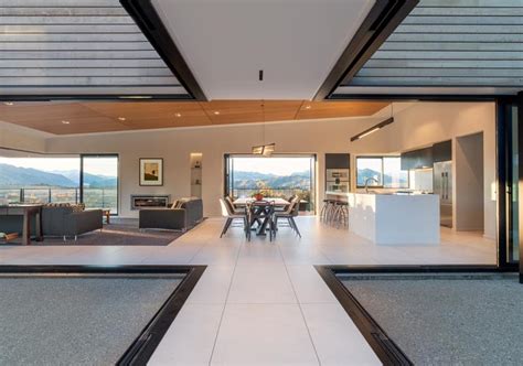 Retractable Glass Walls Significantly Open This House To The Outdoors