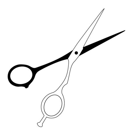 Hair Cutting Scissors Clip Art Free Clipart Best
