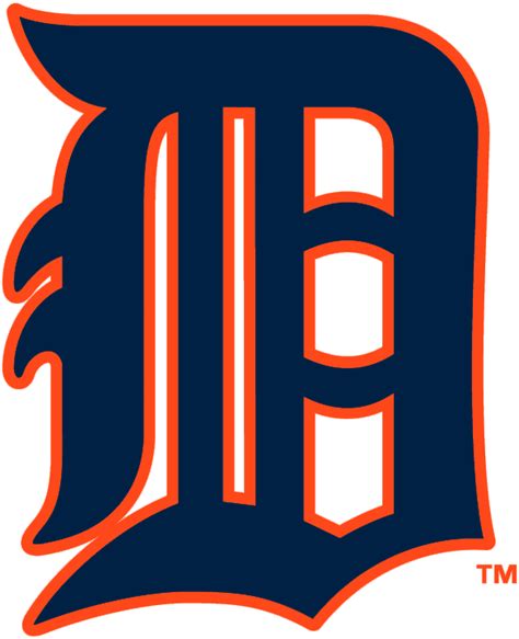 Detroit Tigers Primary Logo American League Al Chris