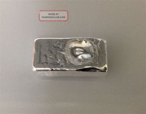 999 Fine Silver Bar 1 One Troy Ounce Hand Poured Item A