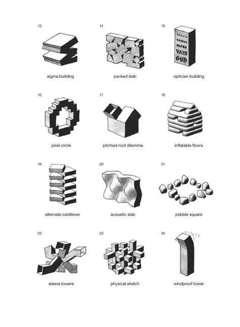 Archidose — Siteless 1001 Building Forms François Blanciak Form