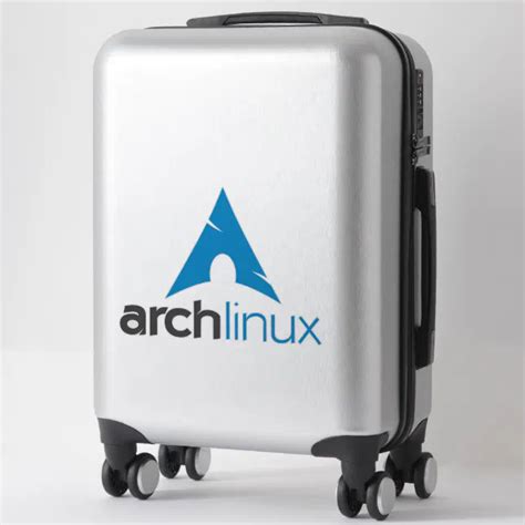 Arch Linux Logo Sticker Zazzle