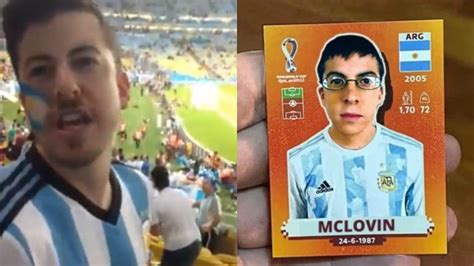 Mclovin Se Declara Fan De Argentina Y Lo Demuestra En Un Mundia