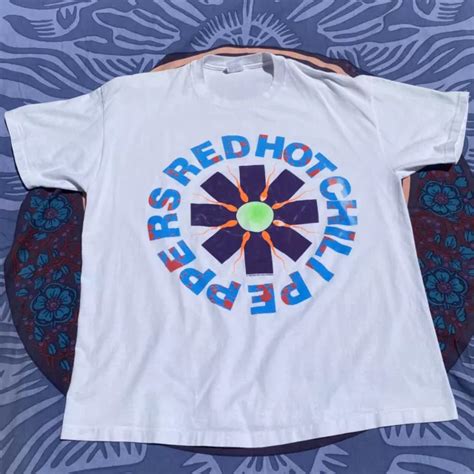 Vintage Red Hot Chili Peppers Shirt 1990 Single Stitch Size Xl 50000