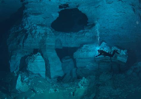 Cave Diving In The Urals Orda Perm Region