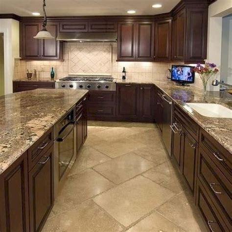 39 Beautiful Kitchen Floor Tiles Design Ideas Page 3 Of 41