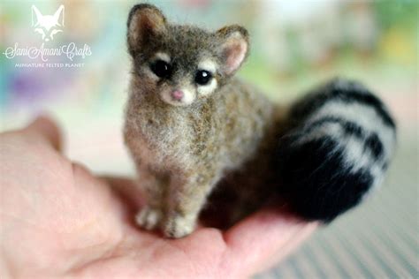 Cacomistle Ring Tailed Cat By Saniamanicrafts On