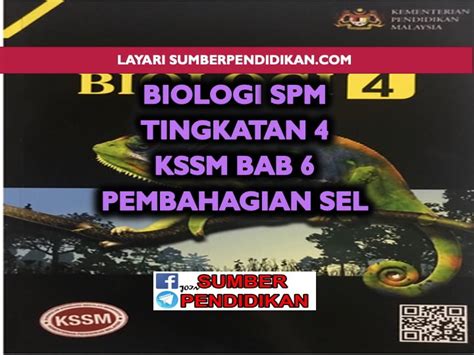 Nota Biologi Tingkatan 4 Bab 6  Sumber Pendidikan