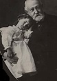 Benjamin Harrison with his daughter, Elizabeth Harrison. : Presidents