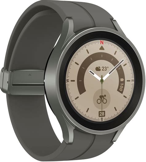 Customer Reviews Samsung Galaxy Watch5 Pro Titanium Smartwatch 45mm Bt