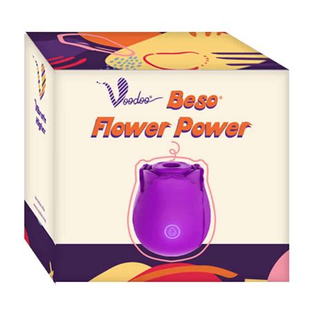 Voodoo Beso Flower Power Purple Voodoo Toys I Adore Love