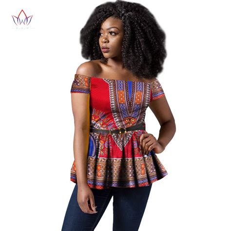2018 Africa Style Women Modern Fashions Womens Tops Dashiki African
