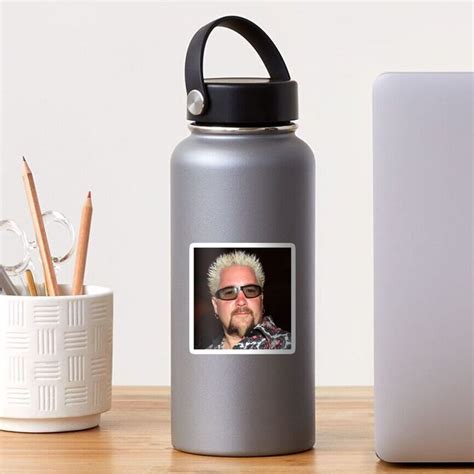 Guy Fieri Sunglasses Sticker For Sale By Bartzlaura Redbubble