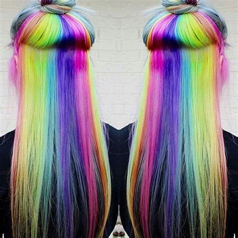 Hidden Rainbow Hair Is The Most Magical Trend Of The Summer Fashion