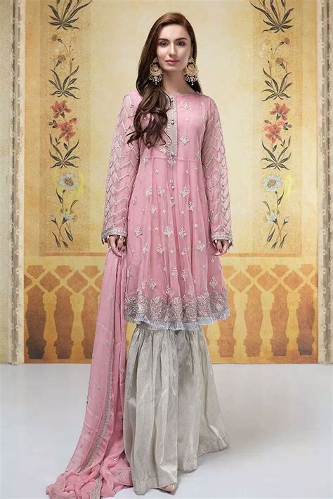 Maria B Designer Chiffon Collection Pakistani Dresses Online