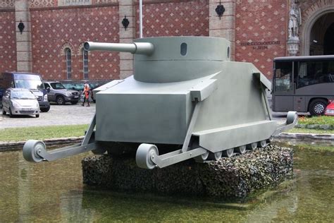 The Burstyn Motorgeschütz An Austro Hungarian Tank Design From 1911