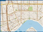 New Orleans Downtown Map | Digital| Creative Force