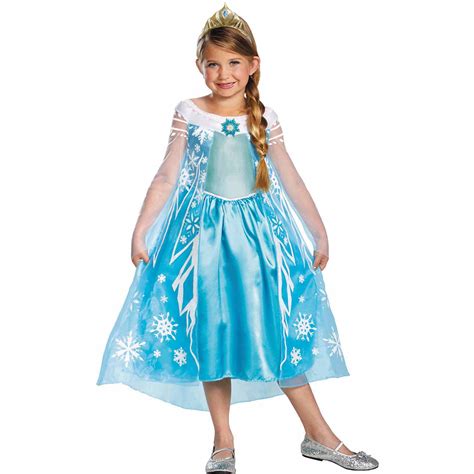 Disney Elsa Halloween Fancy Dress Costume For Child Regular 3t 4t