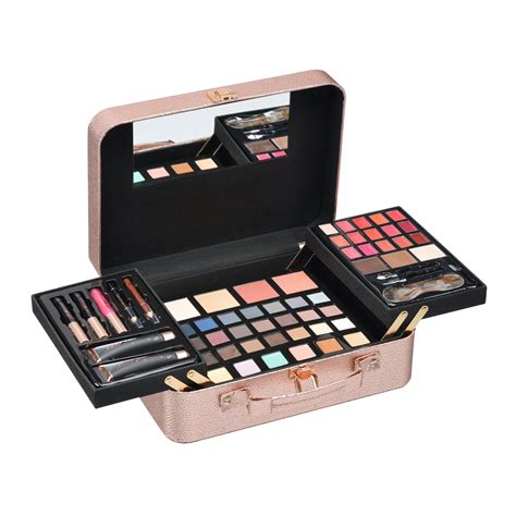 Beauty In Sight Makeup Cosmetics Gift Set With Case 61 Pieces 35