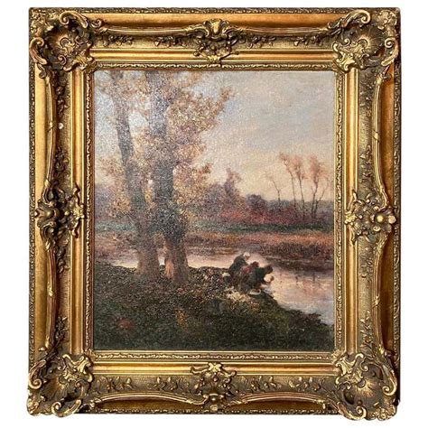 19th Century Oil On Canvas Antique French Napoleonic Painting 1840 For