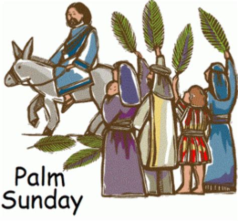Download High Quality Palm Sunday Clipart Triumphal Entry Transparent