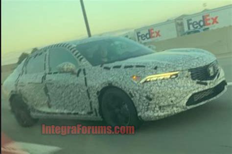 First Real World Look At The 2023 Acura Integra Carbuzz