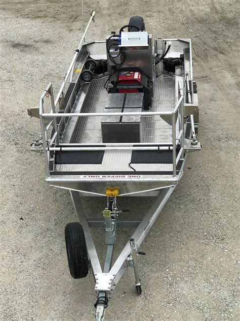 Ets Electrofishing Oquawka Boats Heavy Duty Electrofishing Boat