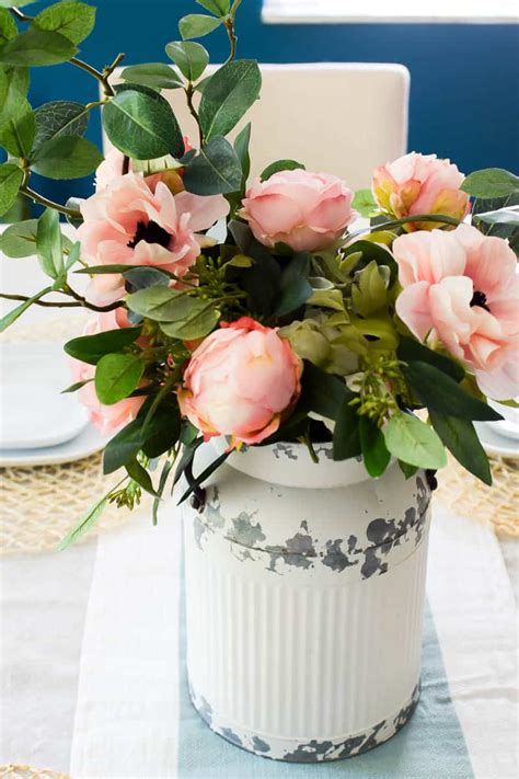 2 reviews rated 5 out of 5 stars. Vintage Milk Can Farmhouse Flower Arrangement