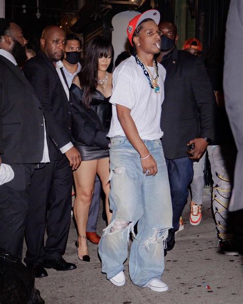 Spotted Rihanna And Asap Rocky Step Out During Nyfw Pause Online