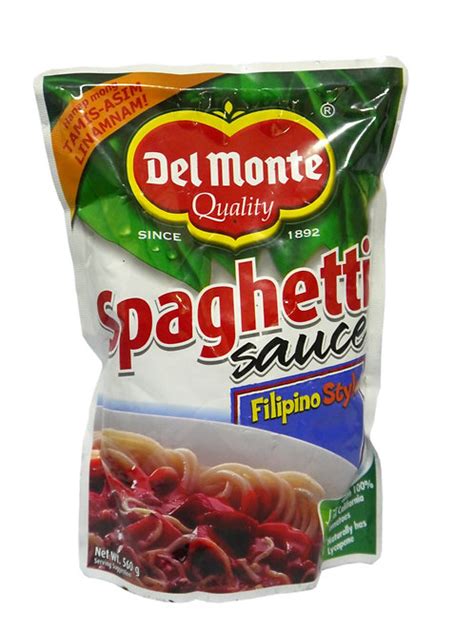 Del Monte Filipino Style Spaghetti Sauce Emmaflordrugstore