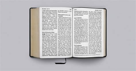 Esv Super Giant Print Bible Black Leather