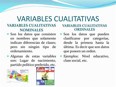 Ejemplos De Variables Cualitativas Y Cuantitativas En Estadistica My