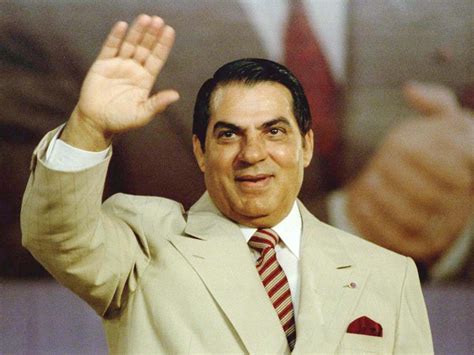 Zine Al Abidine Ben Ali Former President Of Tunisia Toppled At The