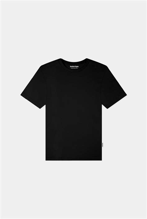 Oversized T Shirt Negro Boston Hype
