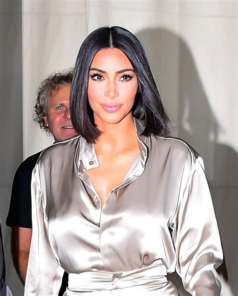 Kim Kardashians Short Bob Haircut Photos Popsugar Beauty Photo 3