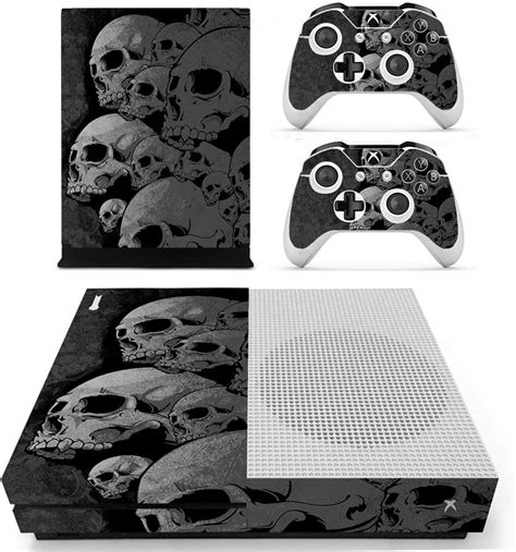 Uushop Protective Vinyl Skin Stickers For Microsoft Xbox One S With Two