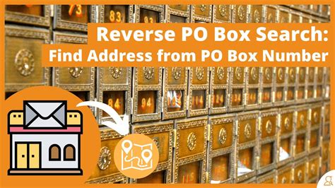 reverse po box search find address from po box number youtube