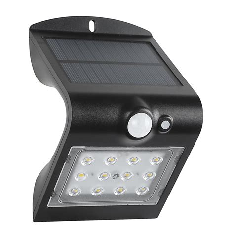 Defiant 120 Degree Solar Motion Activated Outdoor Integrated Led Area