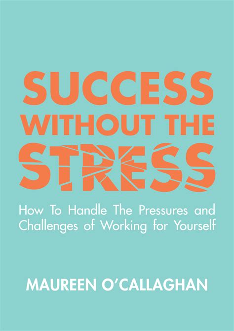 Success Without The Stress How To Handle The Pressures And Challenges Of Working For Yourself